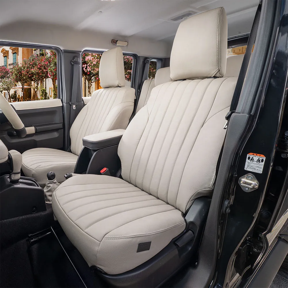Installing seat cover NOBLE Design S on the Jimny 5-Door