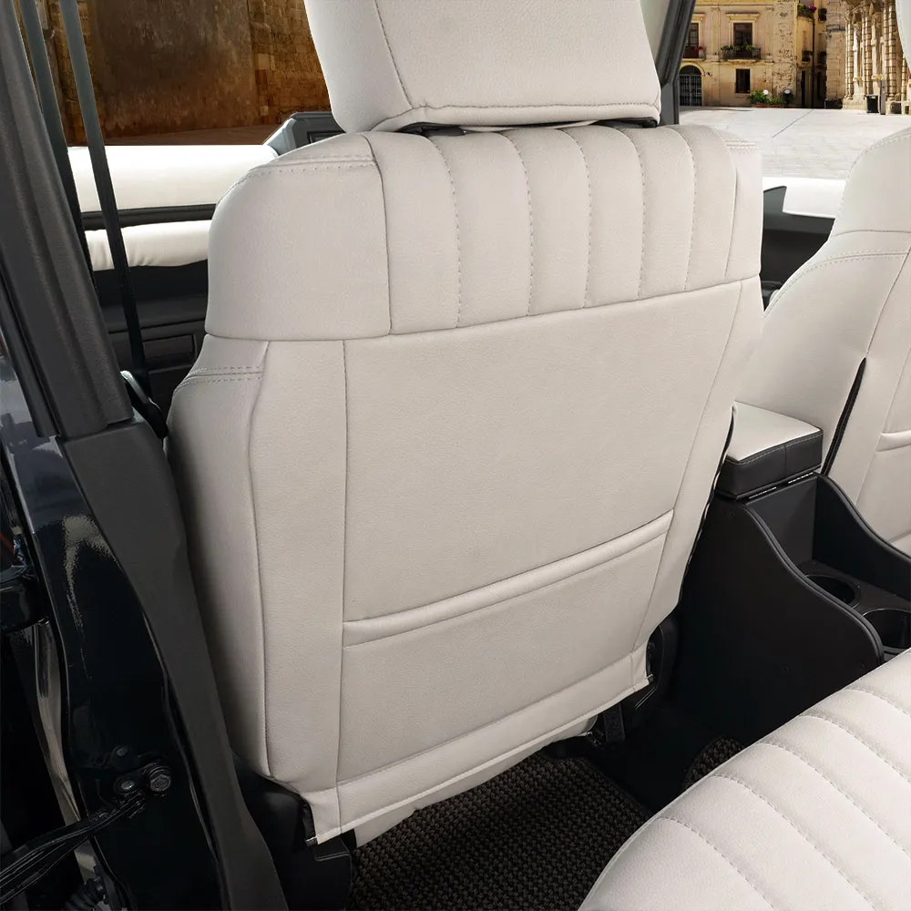 Installing seat cover NOBLE Design S on the Jimny 5-Door