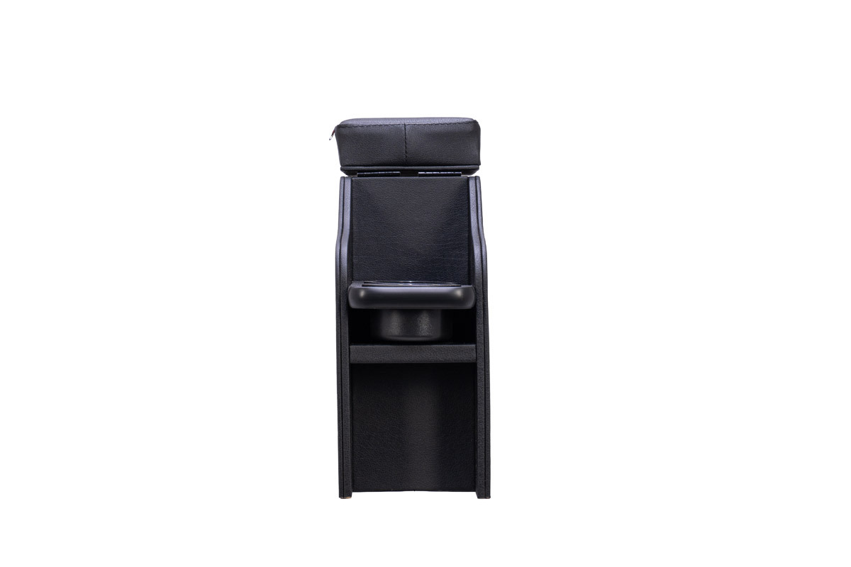 【ジムニーノマド専用】センターコンソール Ver.3 Original Black Leather＜ドリンクホルダー付き＞ 　装着イメージ