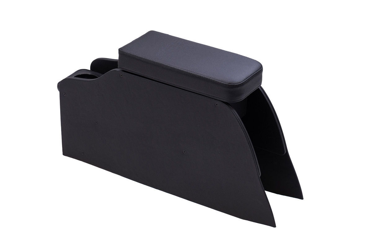 【ジムニーノマド専用】センターコンソール Ver.3 Original Black Leather＜ドリンクホルダー付き＞ 　装着イメージ