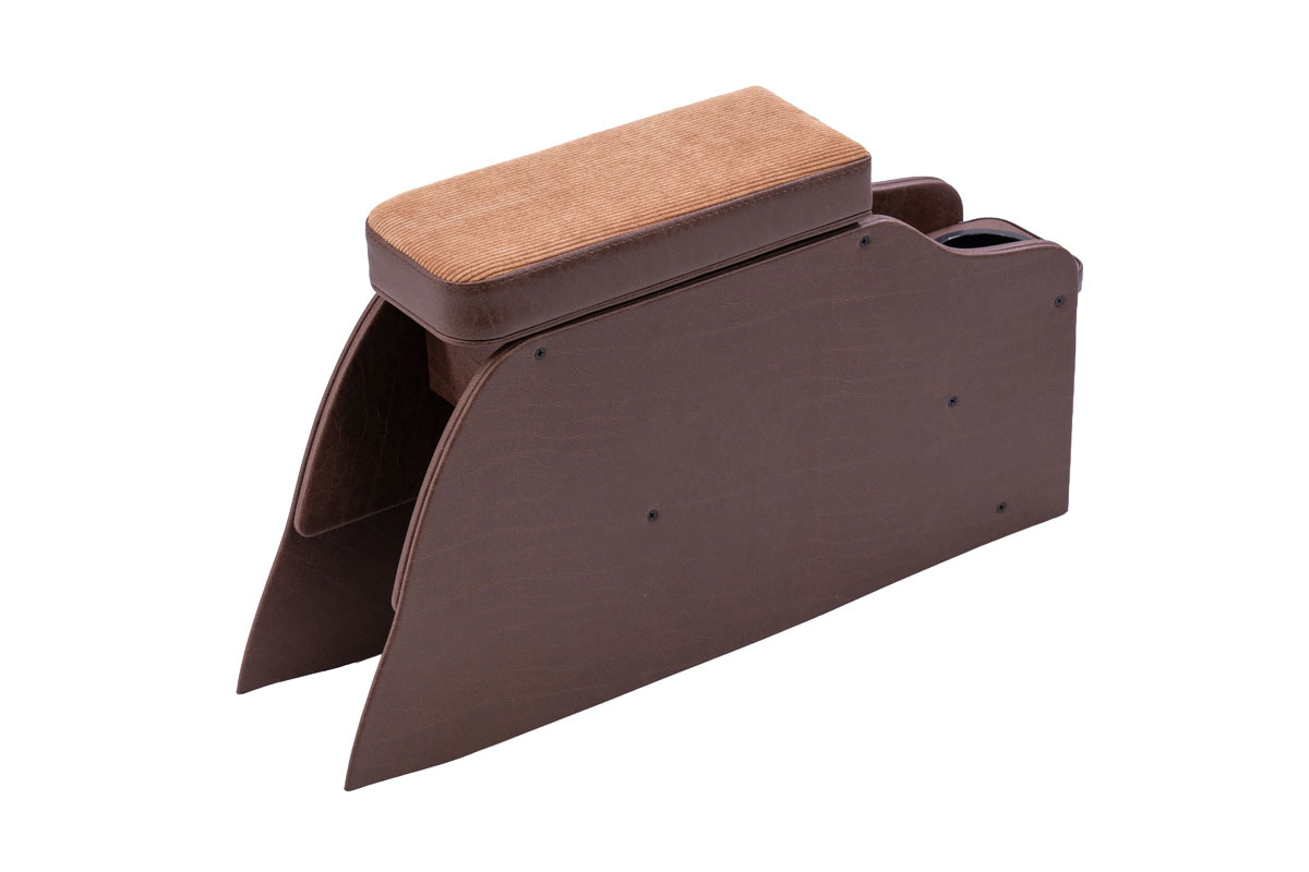 【ジムニーノマド専用】センターコンソール Ver.3 アンティークコーデュロイ＜ドリンクホルダー付き＞