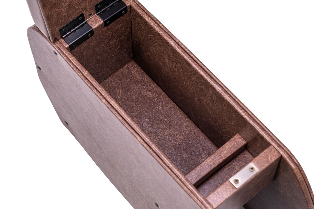 【ジムニーJB64/JB74/ノマド専用】センターコンソール Ver.1 クラシックグロッシー ブラウン単体イメージ