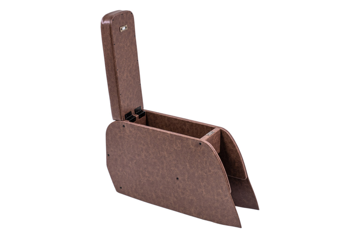 【ジムニーJB64/JB74/ノマド専用】センターコンソール Ver.1 クラシックグロッシー ブラウン単体イメージ