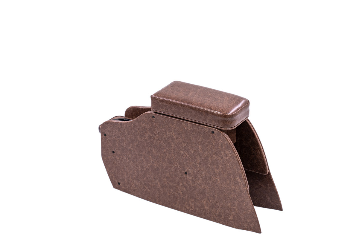 【ジムニーJB64/JB74/ノマド専用】センターコンソール Ver.2 クラシックグロッシー＜ドリンクホルダー付き＞　ブラウン単体イメージ