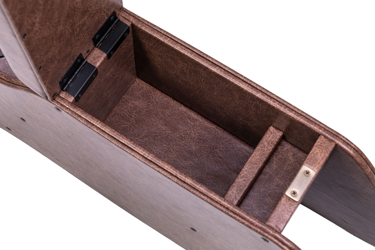 【ジムニーノマド専用】センターコンソール Ver.3 クラシックグロッシー＜ドリンクホルダー付き＞　ブラウン単体イメージ