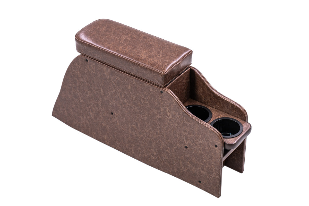 【ジムニーノマド専用】センターコンソール Ver.3 クラシックグロッシー＜ドリンクホルダー付き＞　ブラウン単体イメージ