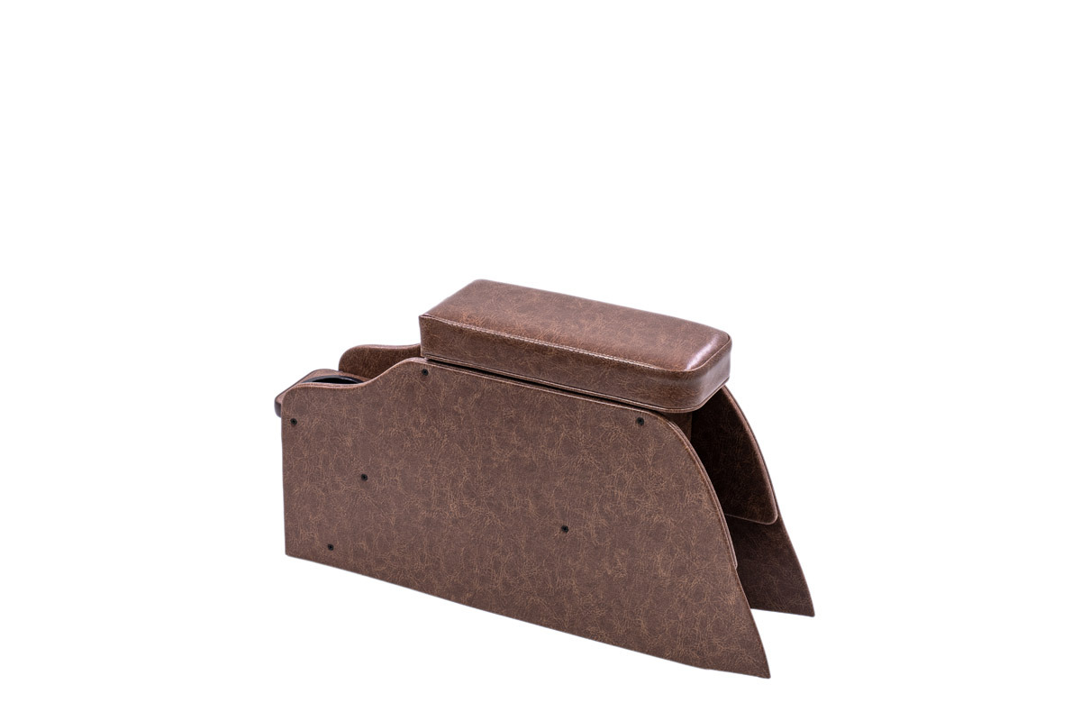 【ジムニーノマド専用】センターコンソール Ver.3 クラシックグロッシー＜ドリンクホルダー付き＞　ブラウン単体イメージ