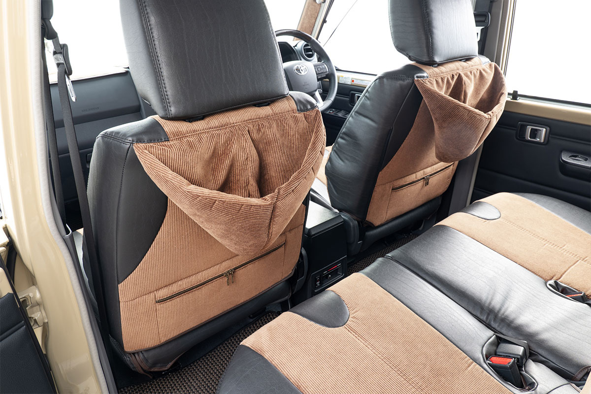 Seat Cover anTiQue Country Hoodie for Jimny 5-Door