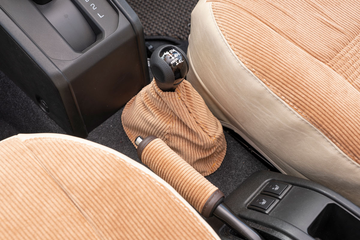 Shift Knob Boots Cover Corduroy for Jimny