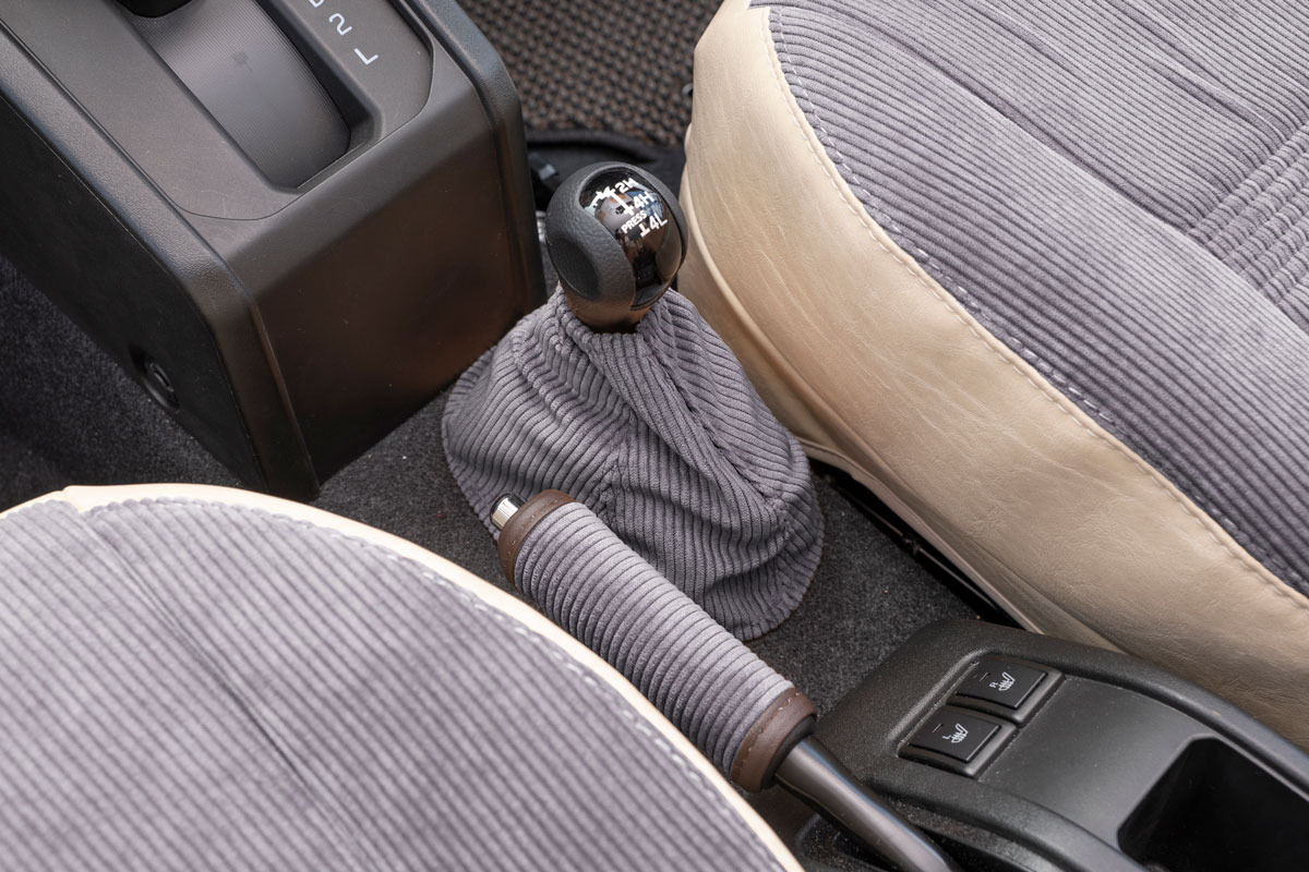 Shift Knob Boots Cover Corduroy for Jimny