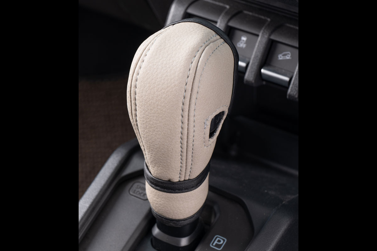 Shift Knob Boots Cover Vegan leather for Jimny(automatic)