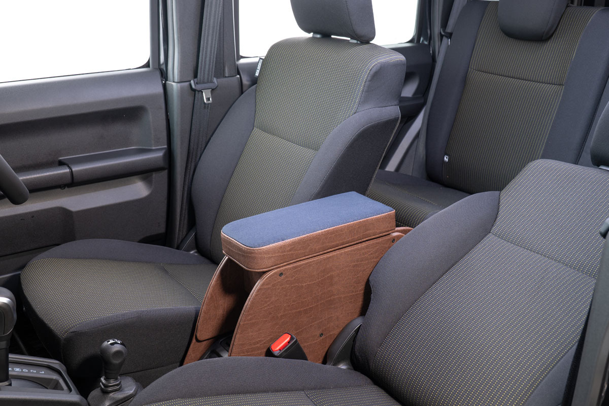 Center Console Ver.3 anTiQue DENIM with Drink Holder for Jimny 5-Door