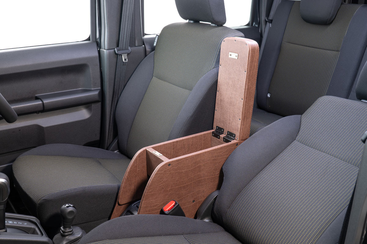 Center Console Ver.3 anTiQue DENIM with Drink Holder for Jimny 5-Door