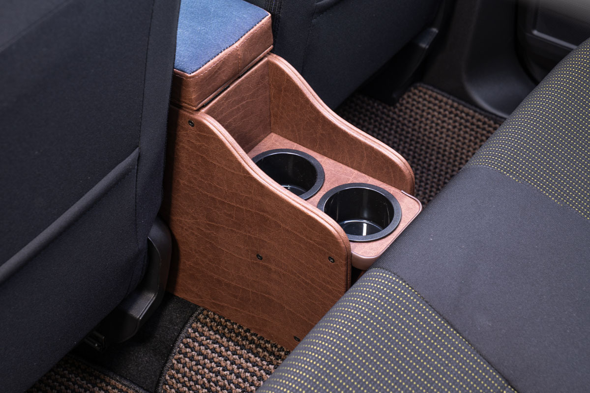 Center Console Ver.3 anTiQue DENIM with Drink Holder for Jimny 5-Door