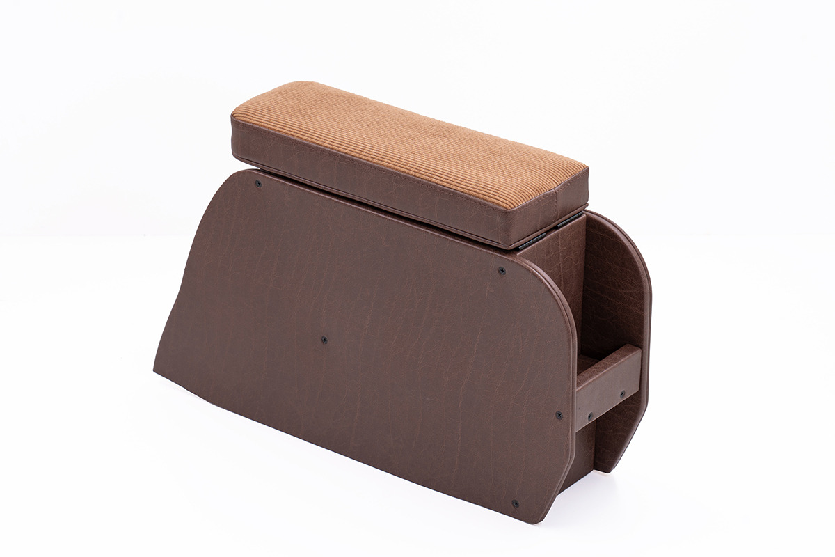 【ジムニーJB64/JB74/ノマド専用】センターコンソール Ver.1 アンティークコーデュロイ コーデュロイキャメル×ヴィンテージブラウン
