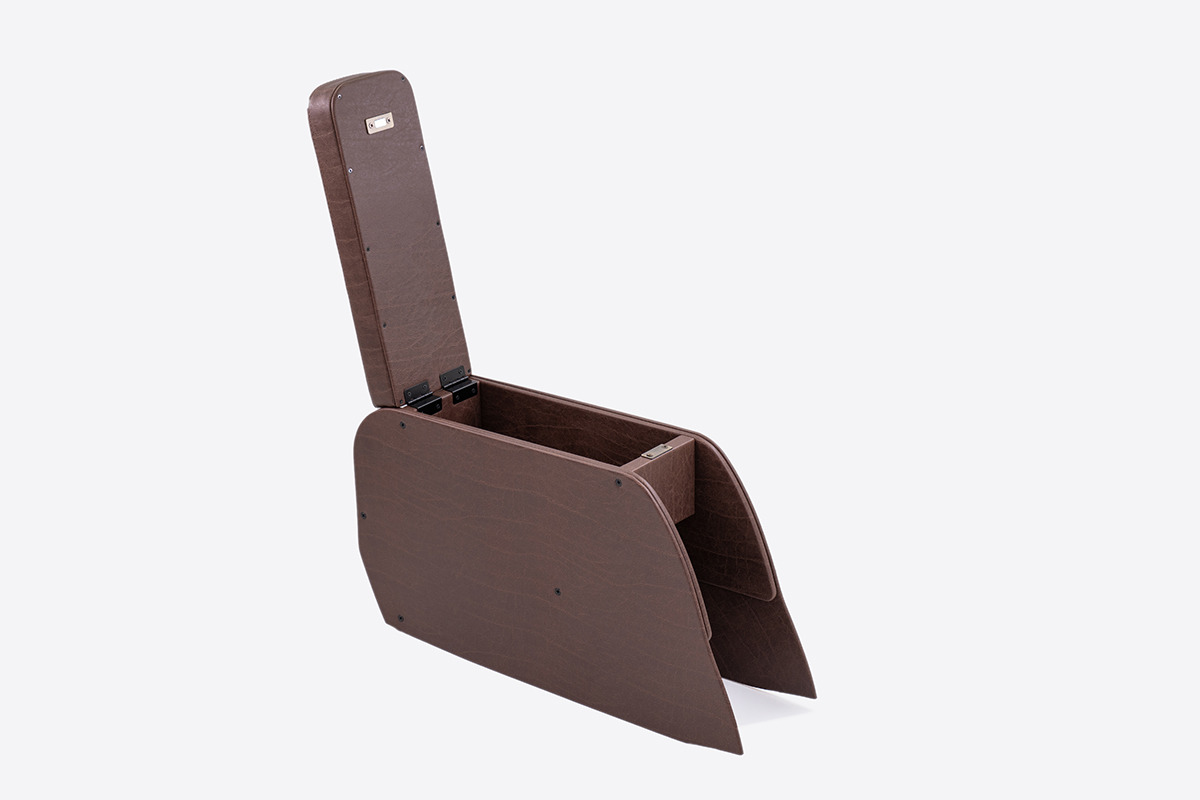 【ジムニーJB64/JB74/ノマド専用】センターコンソール Ver.1 アンティークコーデュロイ コーデュロイキャメル×ヴィンテージブラウン