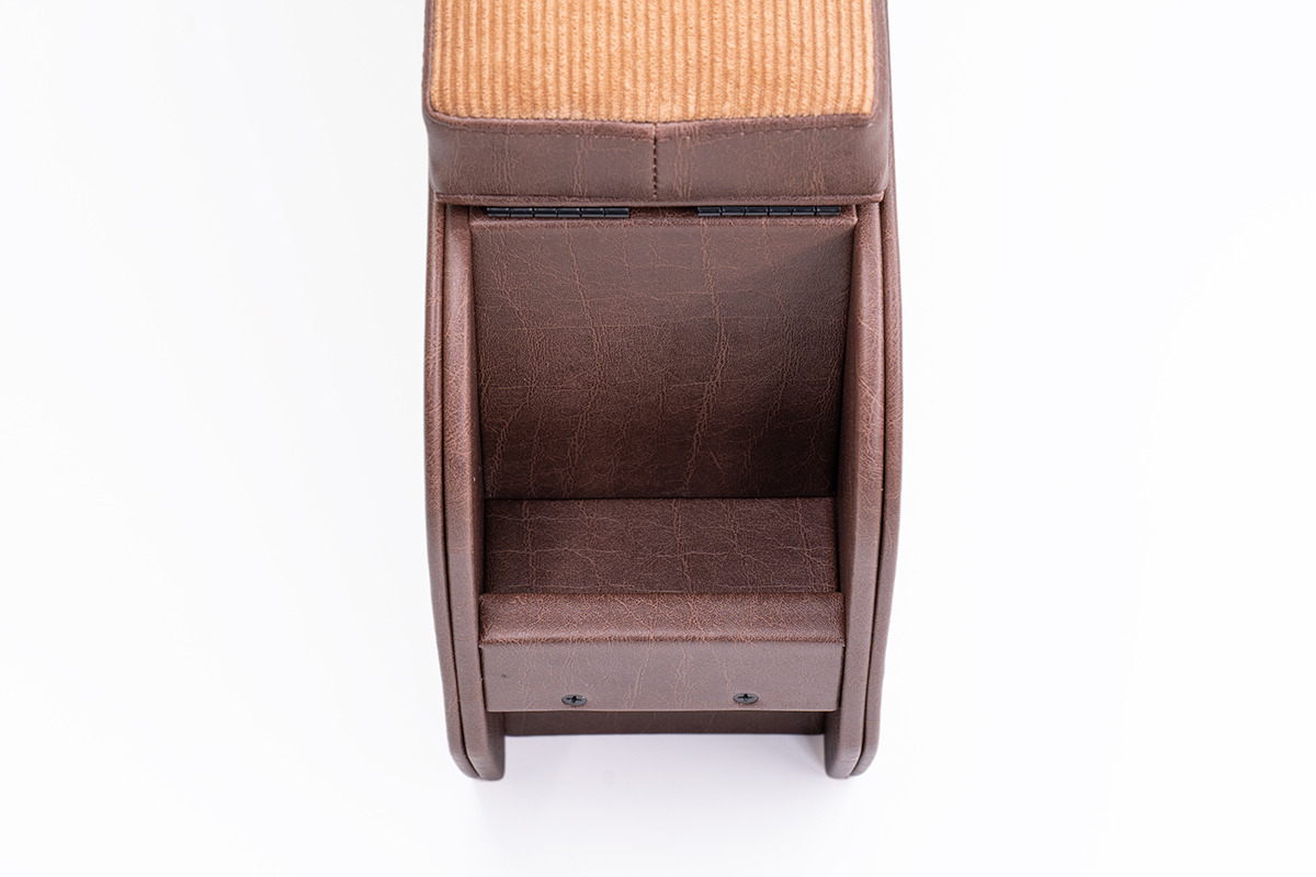 【ジムニーJB64/JB74/ノマド専用】センターコンソール Ver.1 アンティークコーデュロイ コーデュロイキャメル×ヴィンテージブラウン