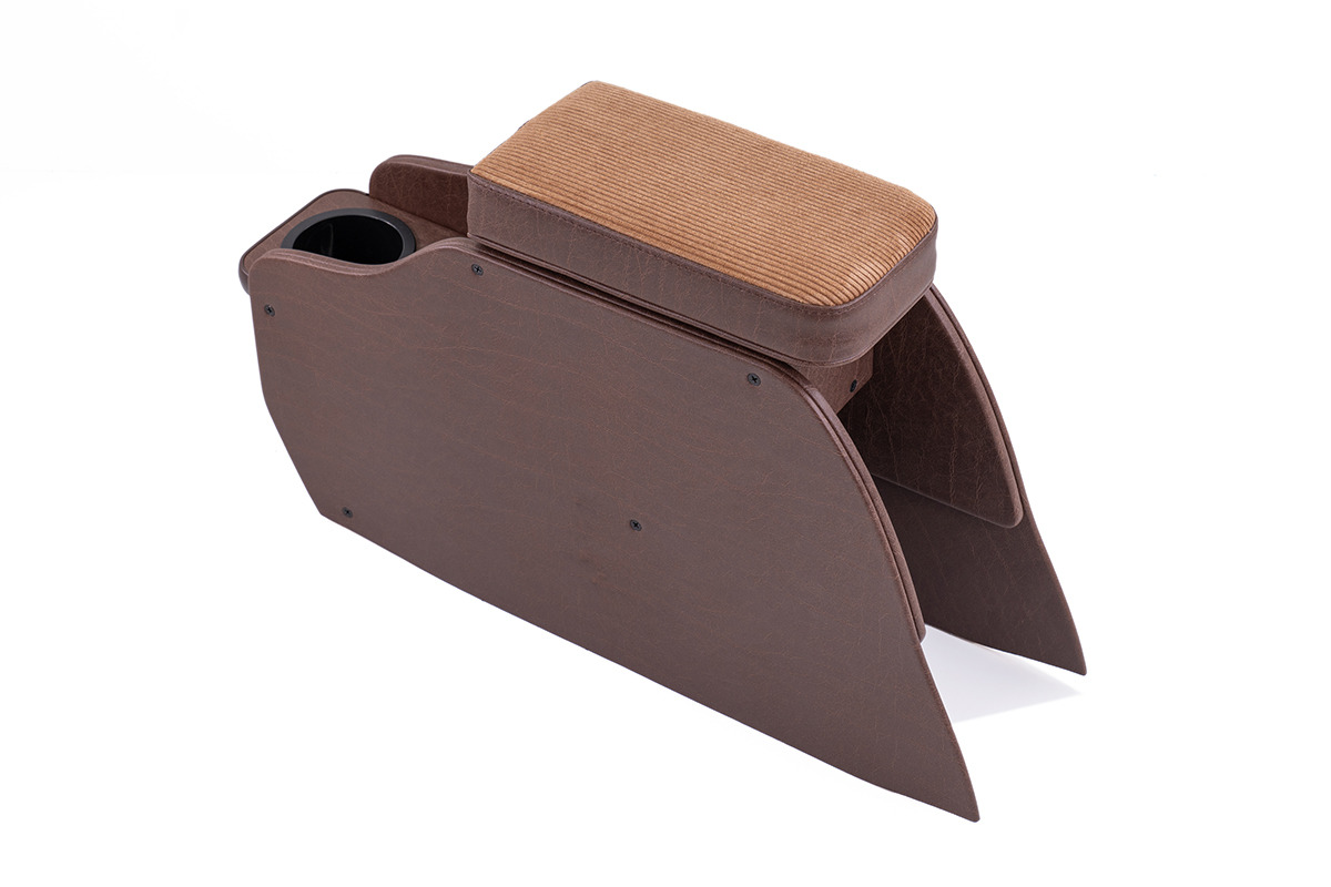 【ジムニーJB64/JB74/ノマド専用】センターコンソール Ver.2 アンティークコーデュロイ＜ドリンクホルダー付き＞