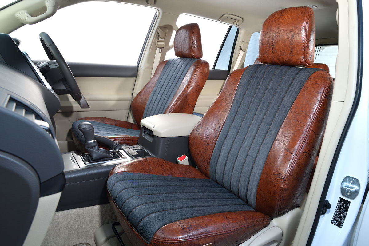 Seat Cover anTiQue DENIM for LandCruiser 70