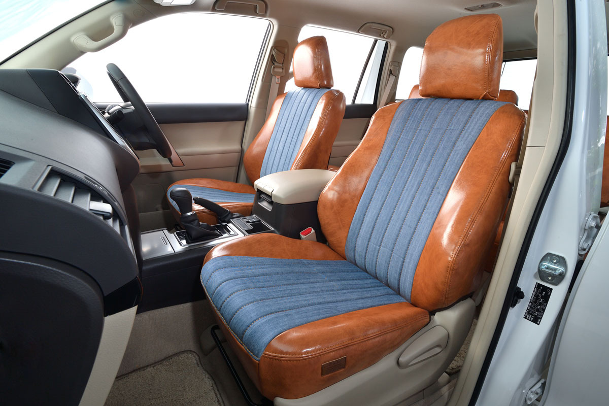 Seat Cover anTiQue DENIM for LandCruiser 70