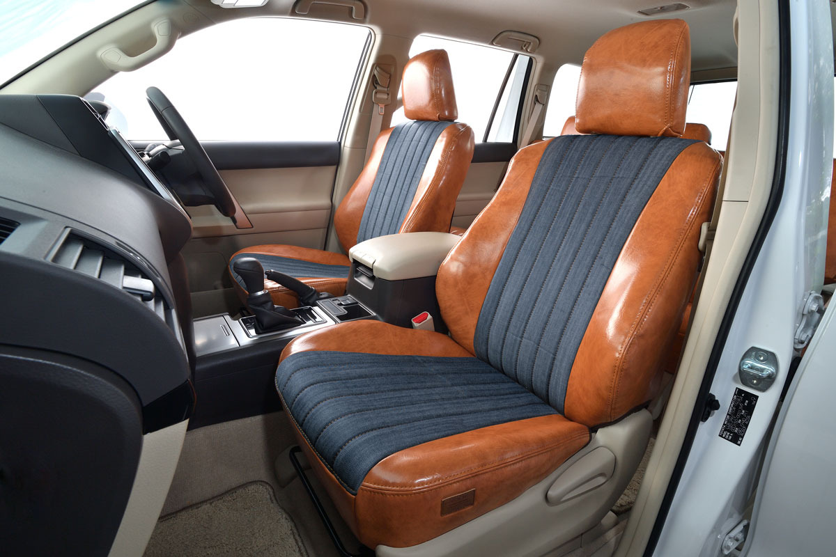 Seat Cover anTiQue DENIM for LandCruiser 70