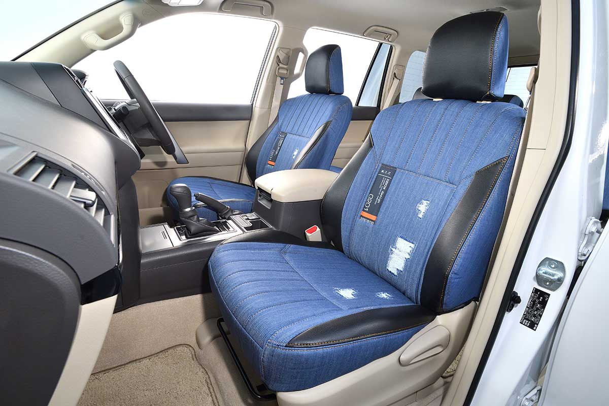 Seat Cover M.I.C DENIM for LandCruiser 70