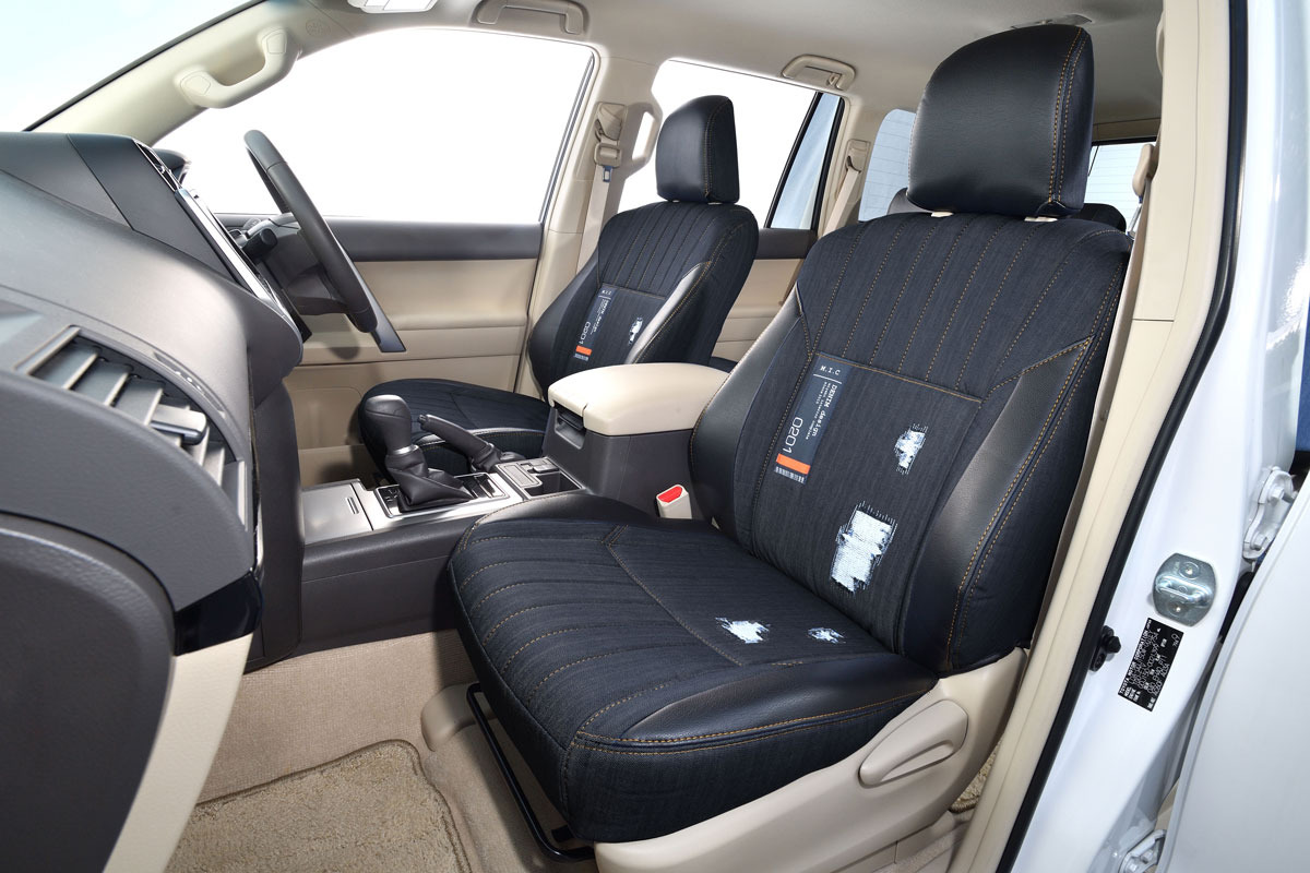 Seat Cover M.I.C DENIM for LandCruiser 70