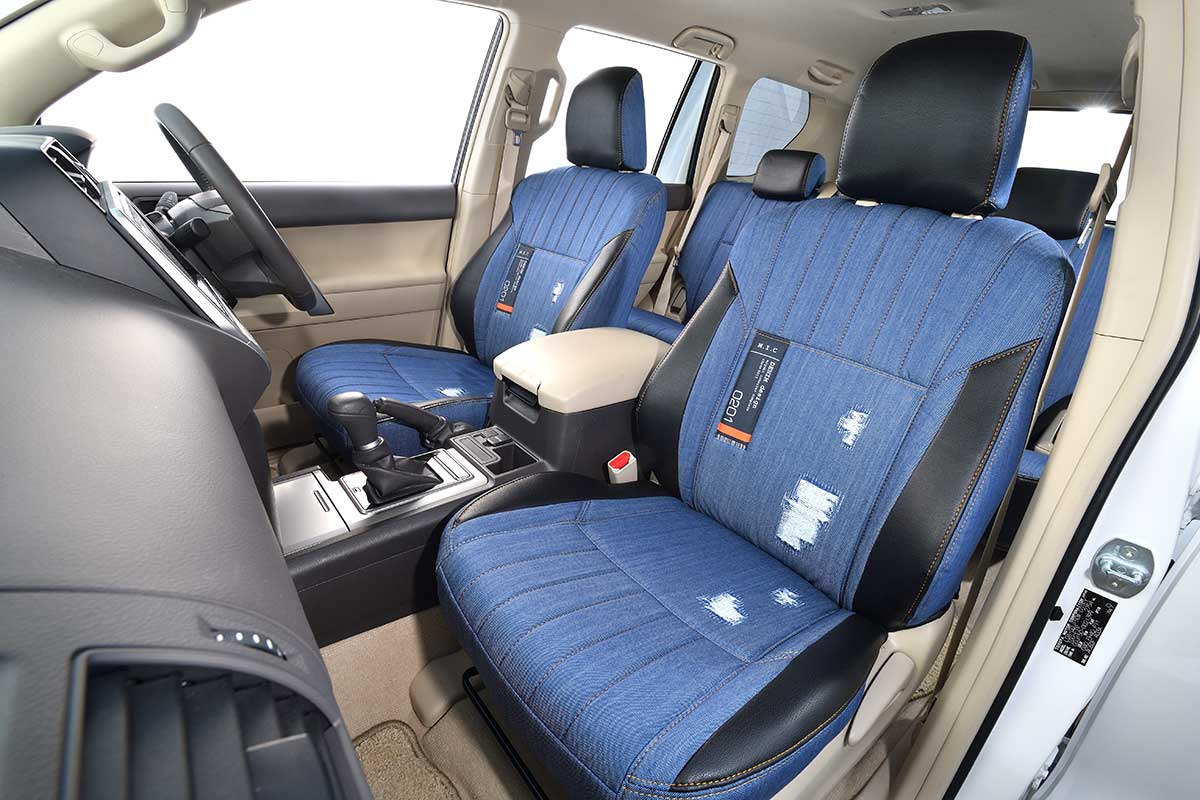 Seat Cover M.I.C DENIM for LandCruiser 70