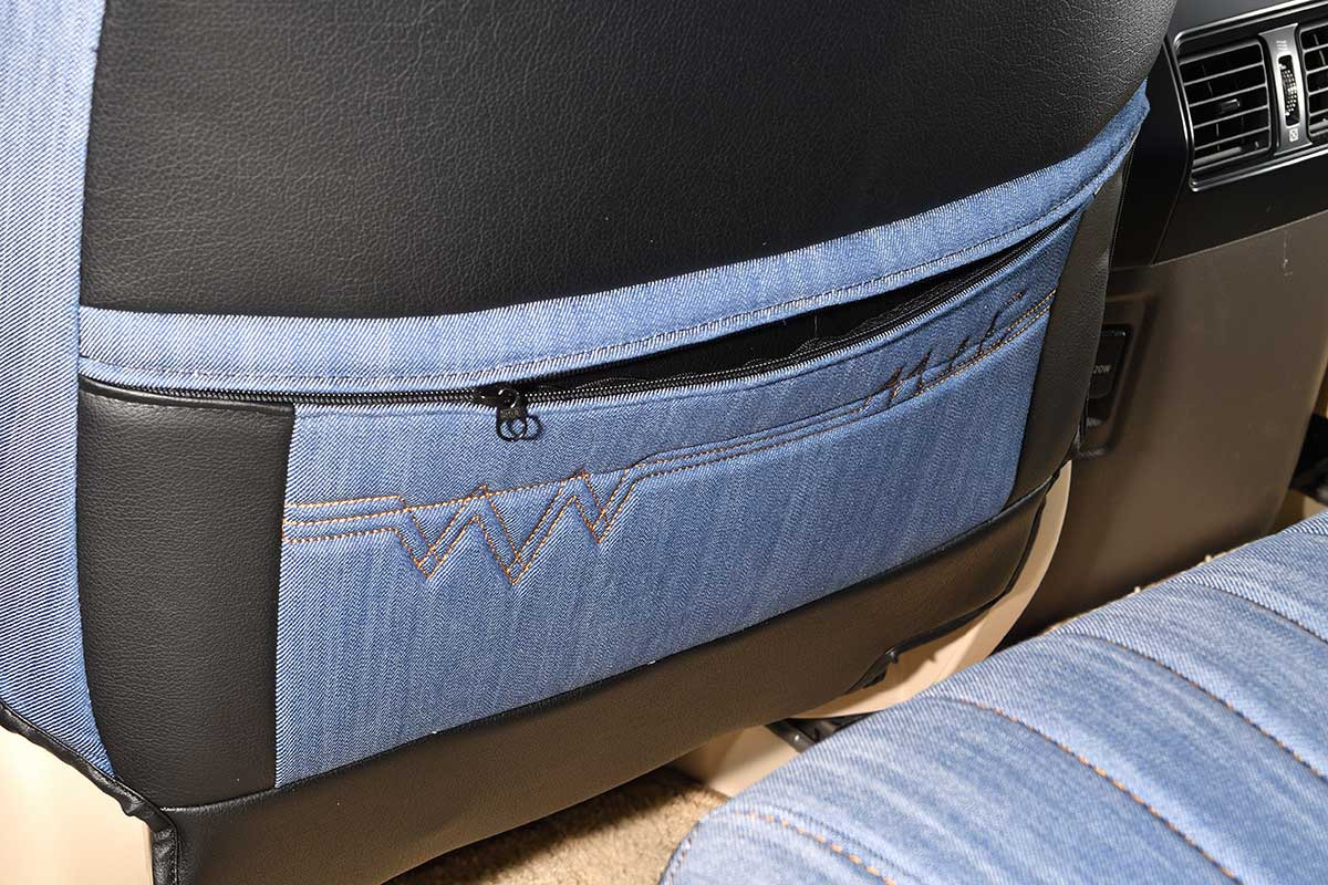 Seat Cover M.I.C DENIM for LandCruiser 70