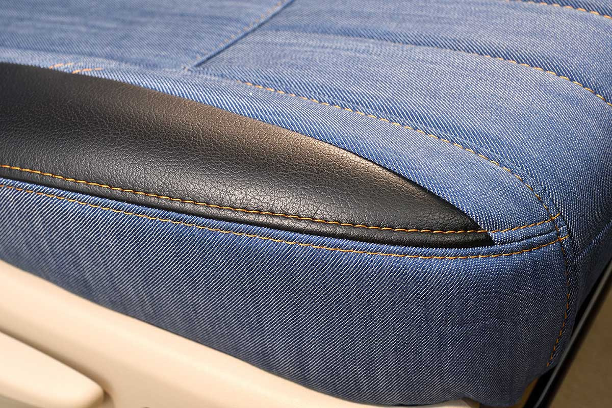 Seat Cover M.I.C DENIM for LandCruiser 70