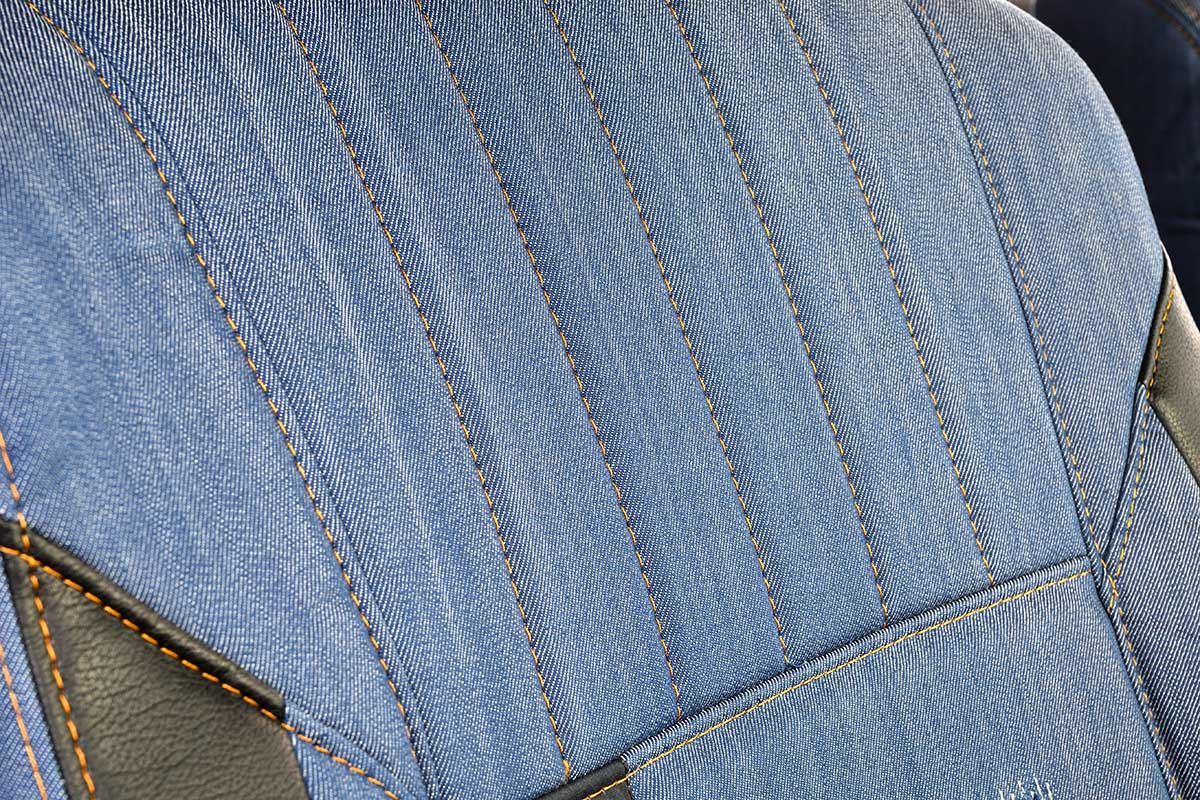 Seat Cover M.I.C DENIM for LandCruiser 70