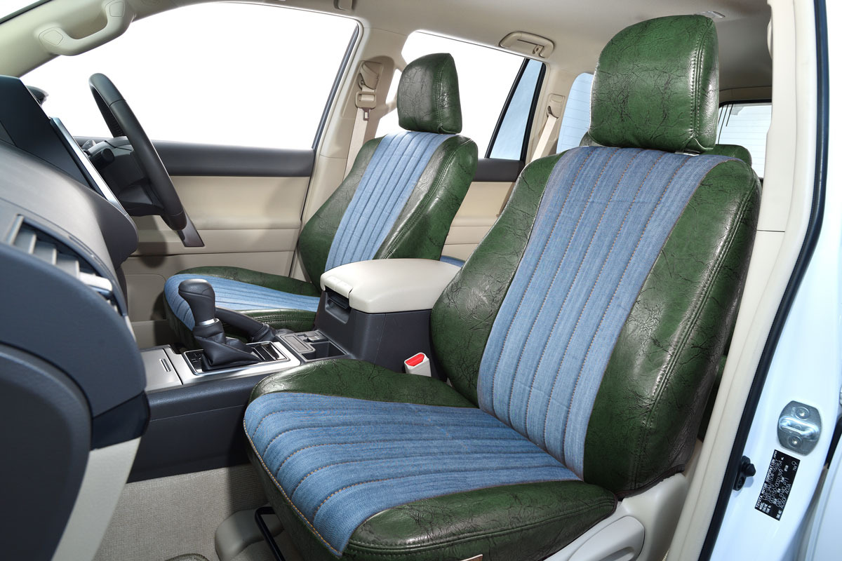 Seat Cover anTiQue DENIM for LandCruiser 70