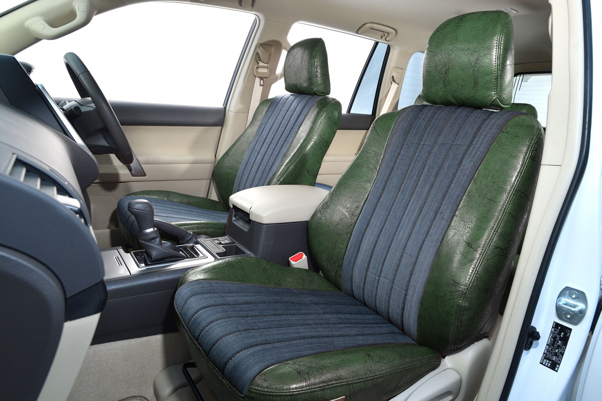 Seat Cover anTiQue DENIM for LandCruiser 70