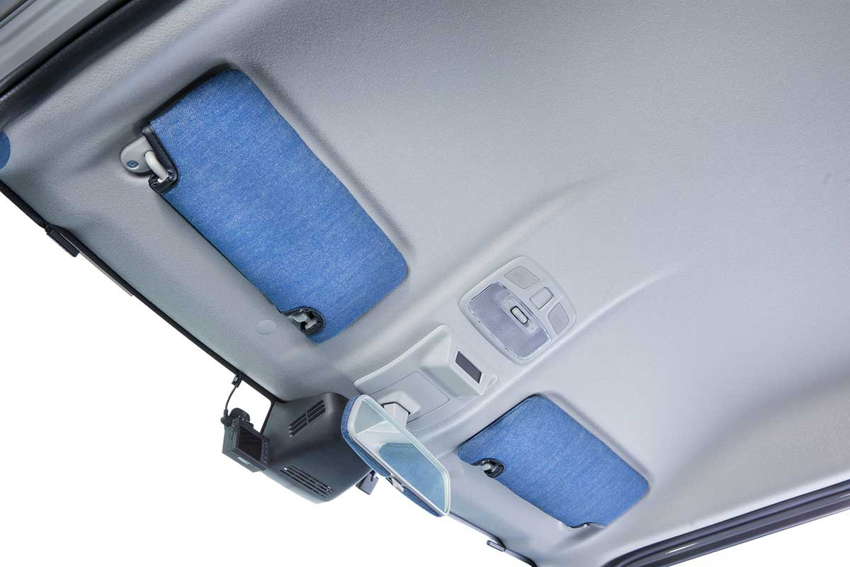 Sun Visor Cover anTiQue DENIM for Jimny