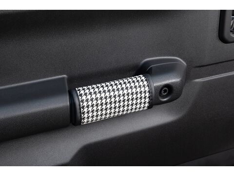 【ジムニーJB64/JB74専用】グリップカバー　 クラシック 7点セット　千鳥