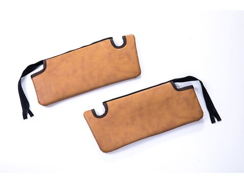 【ジムニーJB64/JB74専用】サンバイザーカバー クラシック　キャメル