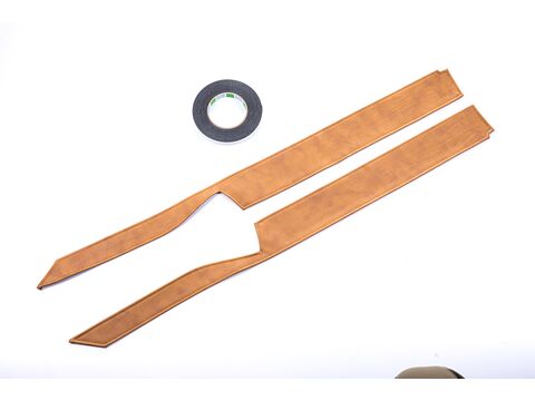 【ジムニーJB64/JB74専用】アクセントライン　フロントドア左右セット　 クラシック　キャメル