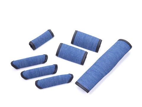 グリップカバー7点セット　アンティーク　デニムデザイン