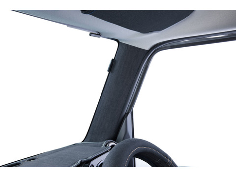 【ジムニーJB64/JB74専用】 Aピラーパネル　張り替え済み交換タイプ　左右セット　 アンティーク　デニムデザイン インディゴ