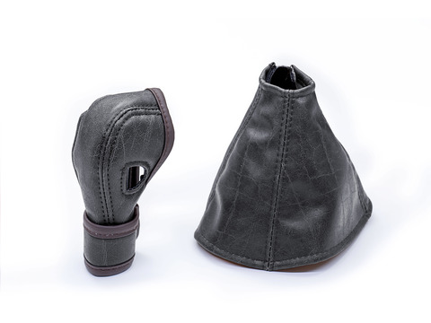 シフトブーツカバー　アンティーク　ヴィンテージブラック