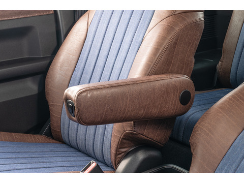 エクストラアームレストカバー　アンティーク　ヴィンテージブラウン