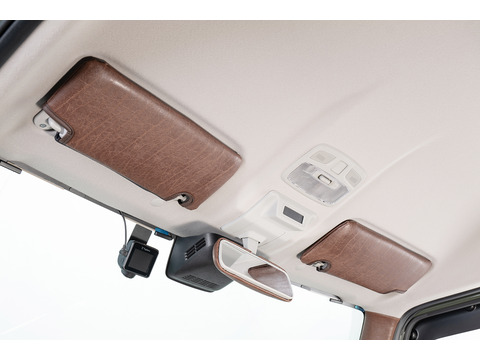 サンバイザーカバー  アンティーク　ヴィンテージブラウン