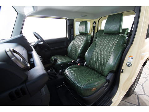 シートカバー  アンティークデザインD　モスグリーン