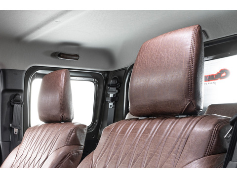 シートカバー  アンティークデザインD　ヴィンテージブラウン　ジムニー装着