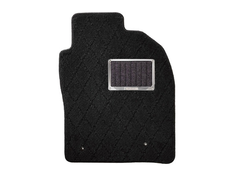 フロアマット SINGLE-DIA シングルダイヤ　ブラック