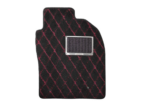 フロアマット SINGLE-DIA シングルダイヤ　ピンク