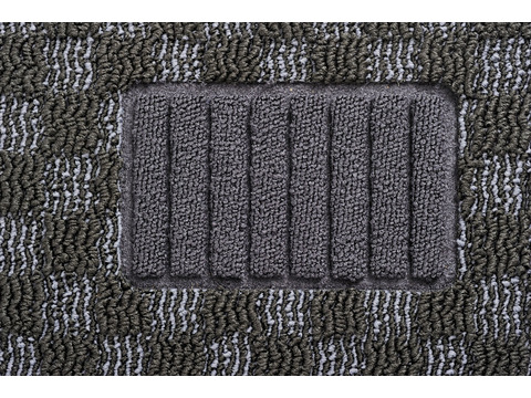 フロアマット WAVE CHECK　ヒールパッド