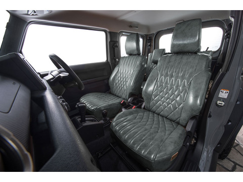 シートカバー  アンティークデザインD　グレー