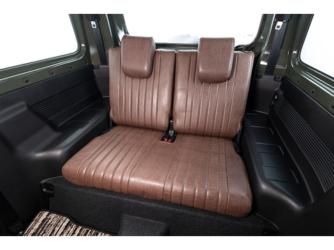シートカバー  アンティーク　ヴィンテージブラウン　ジムニー装着