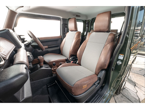 シートカバー  アンティーク千鳥　ヴィンテージブラウン